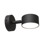 Emibig Wandleuchte Sora Stahl Schwarz | Geeignet für 1x GX53 - Max 12W