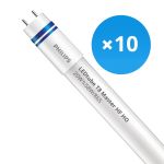 Mehrfachpackung 10x Philips LED Röhre T8 MASTER (HF) High Output 20W 3100lm - 865 Tageslichtweiß| 150cm - Dimmbar - Ersatz für 58W