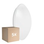 Mehrfachpackung 5x Ledvance Surface Rund 350 18W 830 1440lm Weiß IP44 | mit Sensor - Warmweiß - Ersatz Für 2x18W