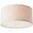 Brilliant Teddy Deckenleuchte Metall Textil Beige | 450mm - Geeignet für 3x E27