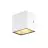 SLV Sitra S Wandleuchte Aluminium Weiß 6.2W 620lm - 830-840 CCT | Außenbeleuchtung - IP65