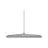 DFTP by Nordlux Artist 40 Pendelleuchte Metall Grau 25W 2300lm - 930 Warmweiß | Höchste Farbwiedergabe - Dimmbar