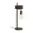 Eglo Tischlampe Townshend 4 Stahl Braun Schwarz | IP20 - Geeignet für 1x E27 