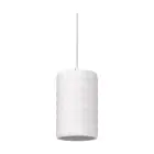 Ledvance Decor Gips/Stahl Röhre Pendelleuchte Weiß | Geeignet für E27