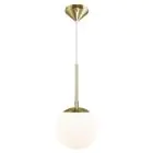 Nordlux Grant Pendelleuchte Glas Gold | Geeignet für E14