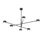 Emibig Deckenleuchte Natsu Stahl Schwarz | Geeignet für 6x GX53 - Max 12W